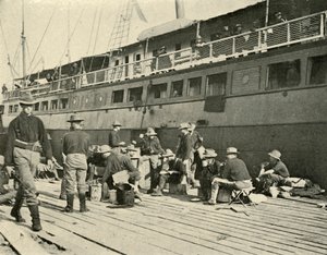13. Piyade Kahvaltıda, İspanya-Amerika Savaşı, 11 Haziran 1898, 1899.