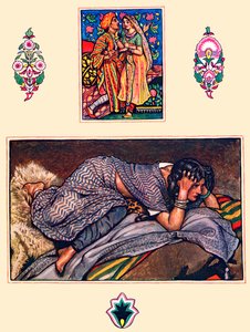 Kama Bahçesi'nden 'Issız Çingene Şarkısı'. by Byam Shaw