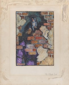 Kara Kedi, Edgar Allan Poe'nun “Selected Tales of Mystery” için, 1909, 1909.