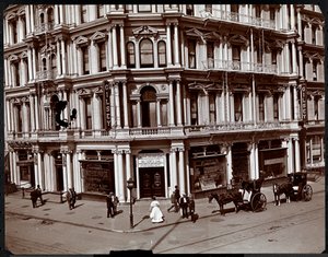 Gilsey House, Broadway ve 29th Street, New York, c.1905 (gümüş jelatin baskı) by Byron Company