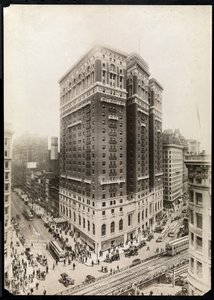 Hotel McAlpin, 34. Cadde ve Broadway, New York, 1912 by Byron Company