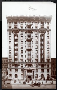 Hotel Woodstock, 127 West 43rd Street, New York, 1907 (gümüş jelatin baskı) by Byron Company