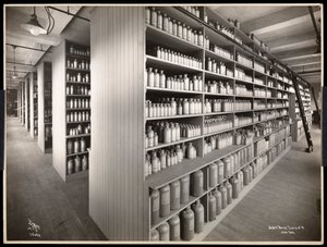 Parke, Davis und Co., kimyagerler, Hudson und Vestry Streets, New York, 1910