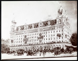 Hughson Frederick Hawley (1850-1936), 1905 (gümüş jelatin baskı) tarafından Sherry's Hotel, Londra'nın bir çiziminin fotoğrafı by Byron Company