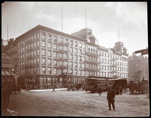 The Grand Union Hotel, 4th Avenue ve 42nd Street, New York, 1904 (gümüş jelatin baskı) by Byron Company