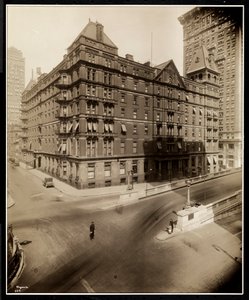 Murray Hill Hotel, Park Avenue ve 40th Street, New York, 1919 (gümüş jelatin baskı) by Byron Company
