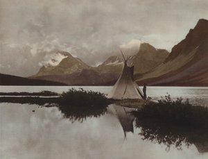 Bow Gölü (renkli fotoğraf)