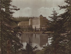 Chateau, Lake Louise (renkli fotoğraf)