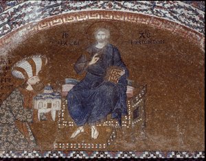 Donör Theodore Metokhites kilisesini Mesih