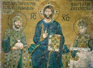 Zoe Mozaiği, Ayasofya, İstanbul by Byzantine