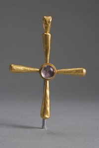 Çapraz (altın ve ametist) by Byzantine School