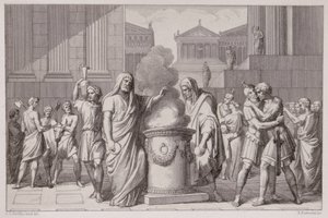 Galyalıların Geri Çekilmesinden Sonra Camillus ve Manlius