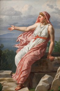 Alcyone kocasına veda ediyor. Ovid