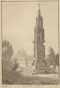 Bonn yakınlarındaki Hochkreuz by Christoffer Wilhelm Eckersberg