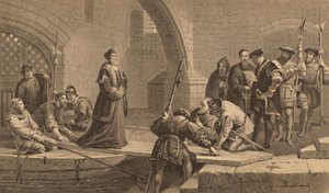 'Hainin Kapısındaki Cranmer', 1886 by CW Sharpe