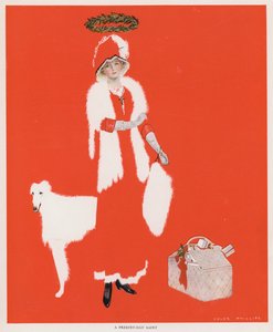Coles Phillips Kızı, Günümüzün Azizi (renkli taş) by C. Coles Phillips