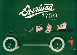 Willys-Overland Dergi İlanı by C. Coles Phillips