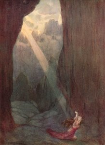 Vadinin İçinden (renkli lito) by C. Dudley (after) Tennant