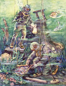Denizaltının harika dünyasında (renkli lito) by C. Dudley Tennant