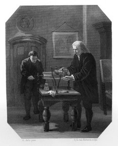 Pieter van Musschenbroek ve Andreas Cunaeus, Hollandalı bilim adamları, c1870
