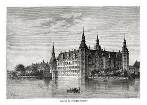 Frederiksborg Kalesi, Kopenhag, Danimarka, 1879