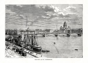 Neva Nehri, St Petersburg, 1879