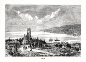 Yalta, güney Ukrayna, 1879.