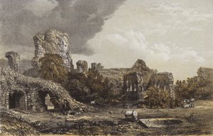 Rothesay Kalesi, Bute Adası (chromolitho)