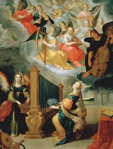 St. Cecilia, 1647 by C. de and Francken Bailleur