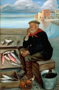 Balık satıcısı