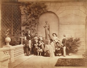 ಓಸ್ಬೋರ್ನ್ ಹೌಸ್ನಲ್ಲಿ ರಾಜಮನೆತನದ ಭಾವಚಿತ್ರ, 1857 (ಸೆಪಿಯಾ ಫೋಟೋ) (ನೋಡಿ 195000) ಟರ್ಕಿ