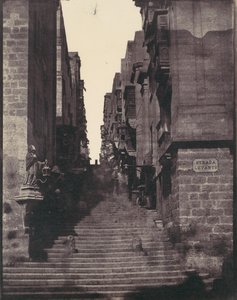 Strada Levante, Valetta, Malta, 1850
