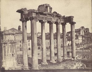 Concord Tapınağı, Roma, 1850
