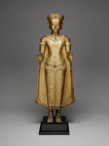 Buddha Sakyamuni, c.13. yüzyıl (yaldızlı bronz)