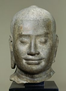 Kral Jayavarman VII Başkanı (r.1181-c.1220) (bronz)