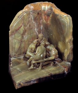 "les loveseats" 1897 (bronz ve oniks)