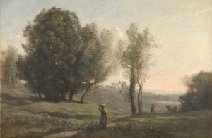 Manzara Les Landes hatırası