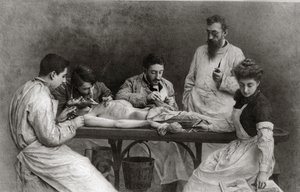 Pratik Okulun Sonu, 1902 by Camille Felix Bellanger