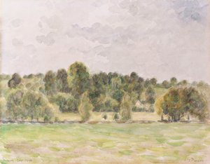 Eragny Akşamı, 1890 by Camille Jacob Pissarro