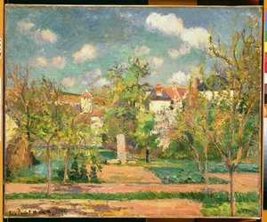 Bahçe, c.1876 by Camille Jacob Pissarro