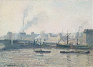 Saint-Sever Köprüsü, Rouen: Mist, 1896