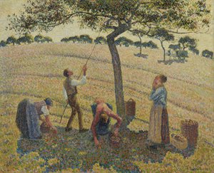 elma hasadı by Camille Jacob Pissarro