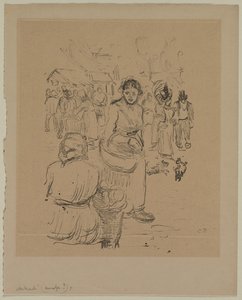 Markette by Camille Pissarro