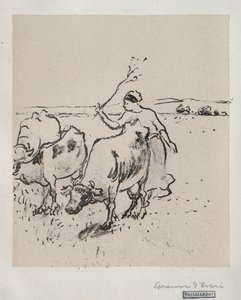 Çoban by Camille Pissarro