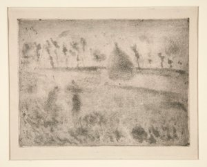 Yağmur Etkisi by Camille Pissarro
