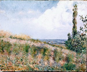 Manzara (tuval üzerine yağlı boya) by Camille Jacob Pissarro
