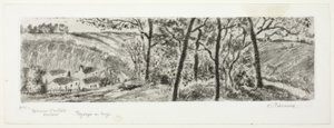 Manzara Panorama by Camille Pissarro