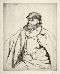Paul Cezanne by Camille Pissarro