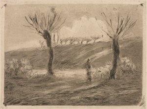 Batan Güneş by Camille Pissarro