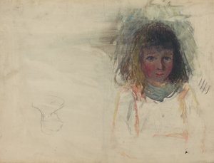 Sanatçının Oğlu Georges [verso] by Camille Pissarro